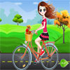 Bicycle Girl Dressup